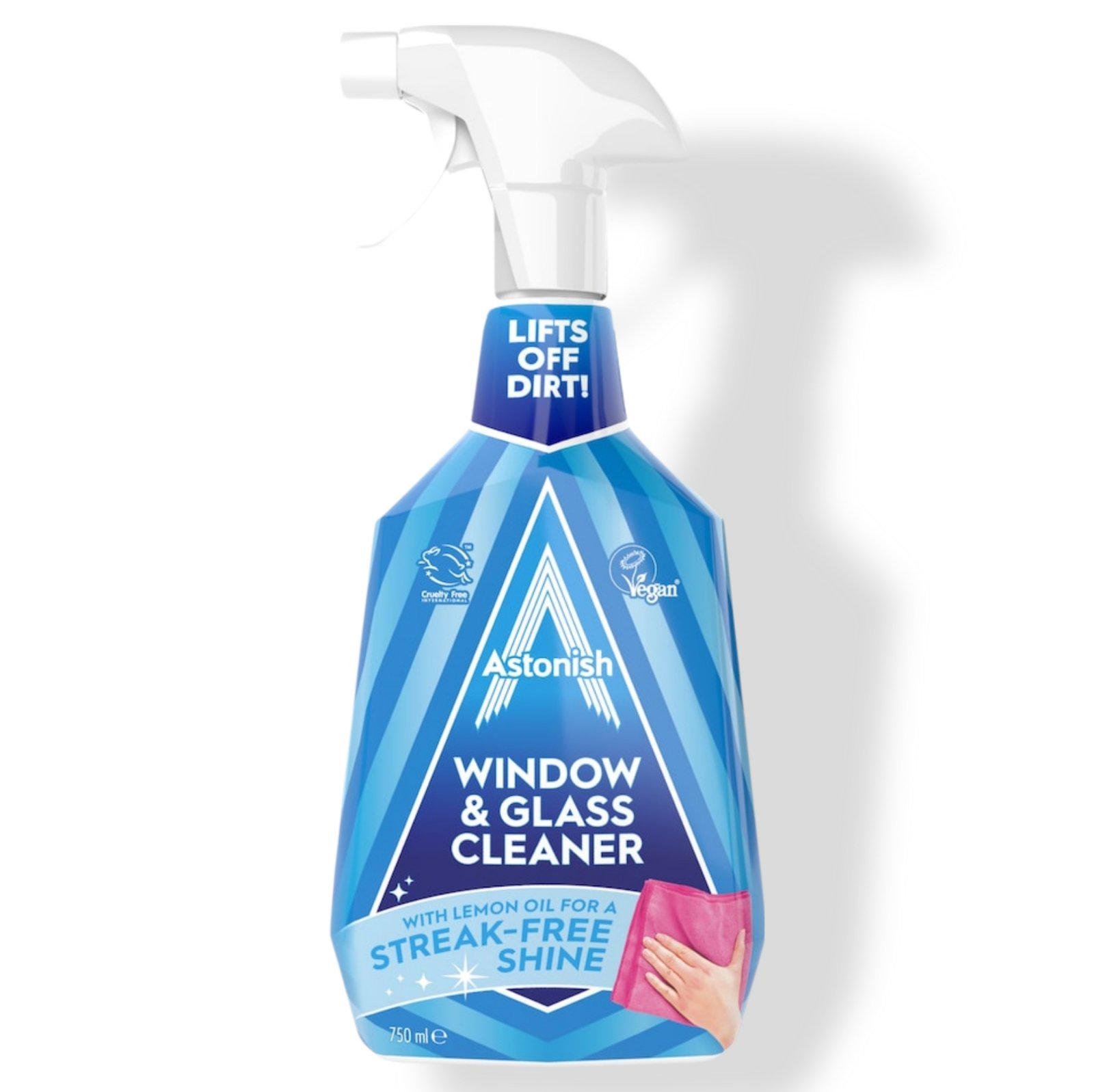 Средство для мытья окон и стекла Astonish без разводов 750 мл