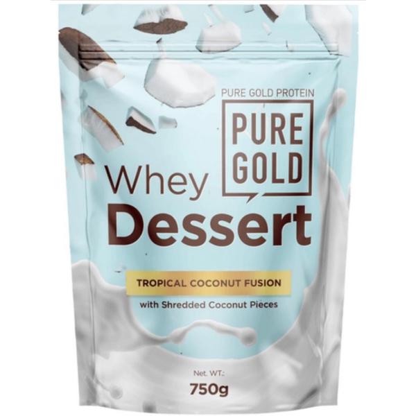 Протеїн Pure Gold Protein Whey Dessert 750 г 25 порцій Tropical Coconut Fusion (000022036)