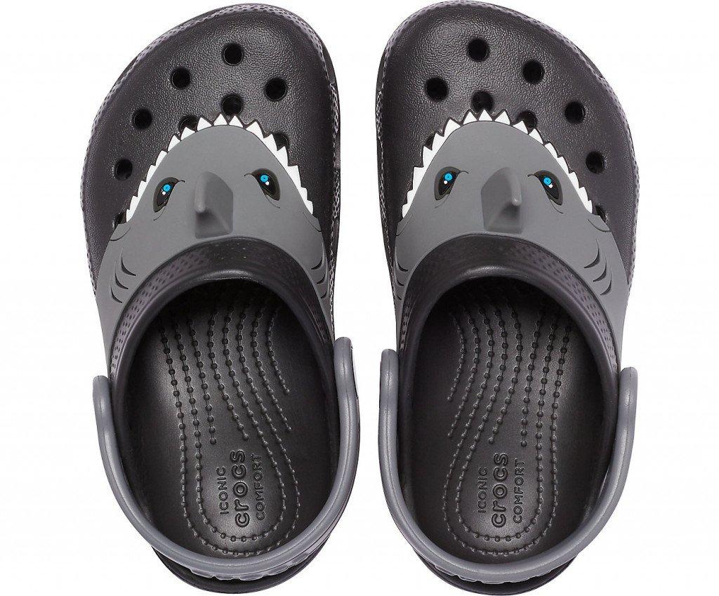 Сабо Crocs Kids Fun Lab Classic I AM Shark J2 р. 33,5 21,5 см Black (207073) - фото 4