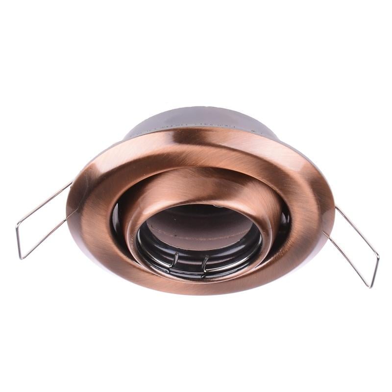 Светильник точечный 20 W GU5.3 HDL-E12 3 шт. Brass (163231-3)