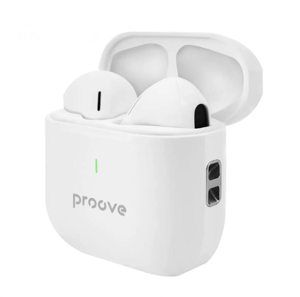 Наушники беспроводные Proove Mainstream 2 TWS APP White (м00105)