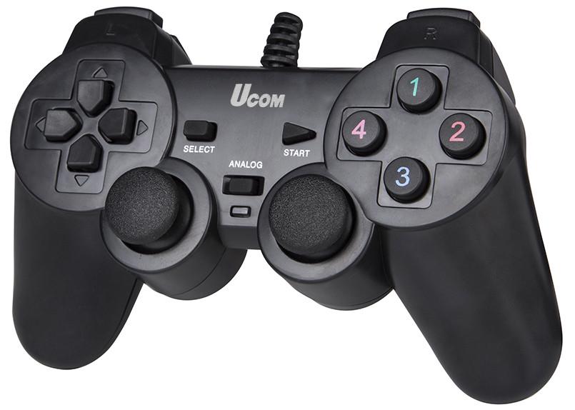 Дротовий геймпад Ucom UC-JS704S для ПК та PS3 USB Black (3_05471) - фото 3