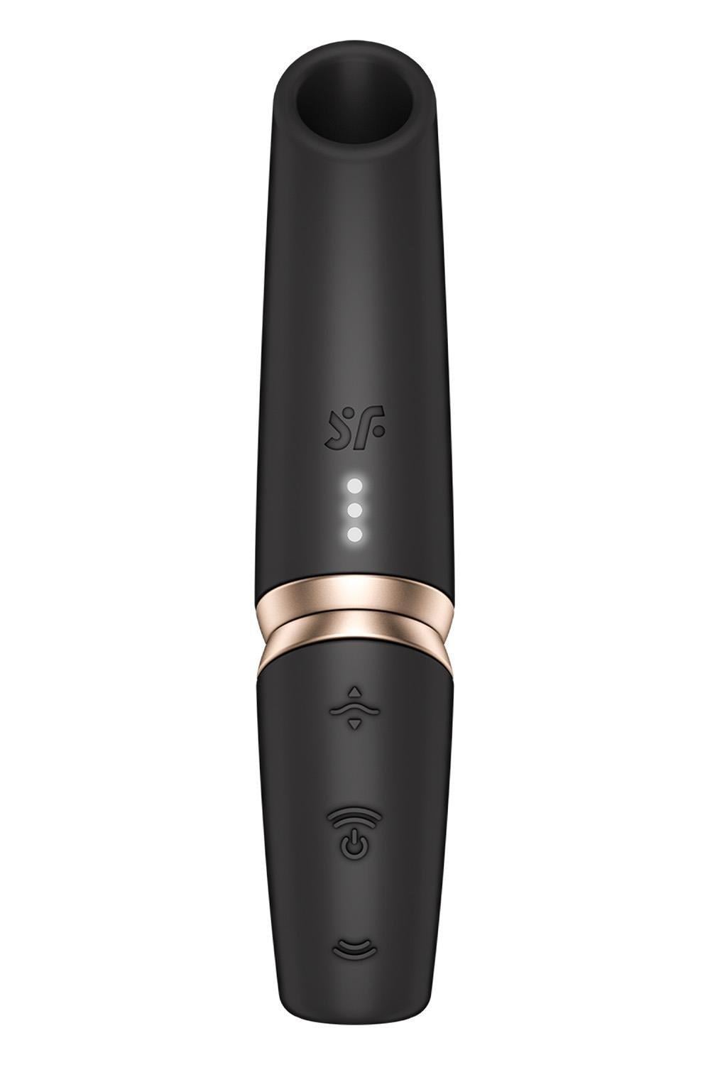 Массажер клиторальный бесконтактный Satisfyer Perfect Kiss Черный (ST4078496)