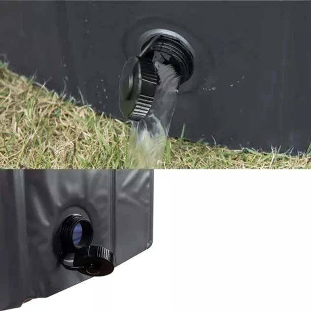 Бассейн-манеж складной Purlov для купания и охлаждения собак нескользящее дно 100х30 см (20929) - фото 6