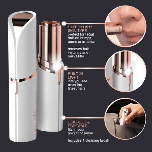 Триммер-эпилятор для лица FLAWLESS Facial Hair Remover (891497290) - фото 2