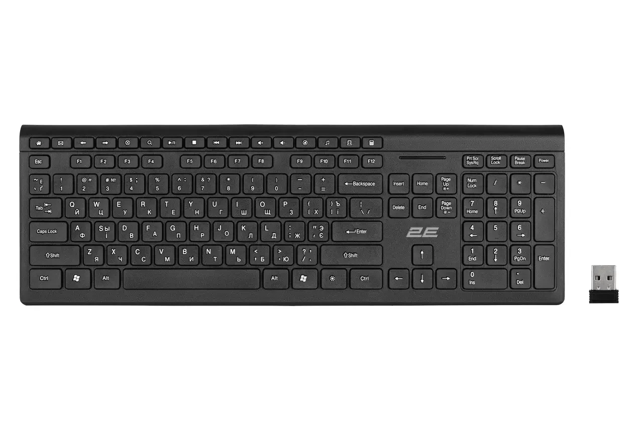 Клавиатура 2E KS210 Bluetooth Black (2E-KS210WB)