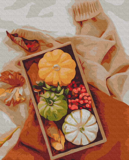 Картина за номерами BrushMe Осінній подарунок 40х50 см (BS52461)