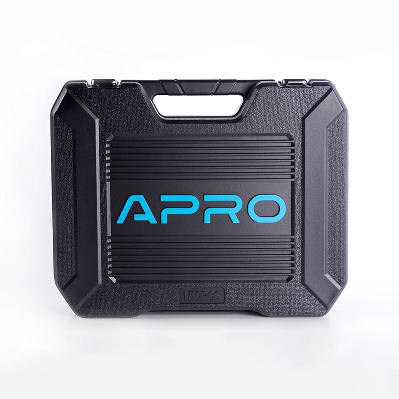 Комплект торцевых насадок c трещоткой APRO CrV 1/4" & 1/2" 90Т 110 шт. (6849) - фото 2 Комплект торцевых насадок c трещоткой APRO CrV 1/4" & 1/2" 90Т 110 шт. (6849) - фото 2