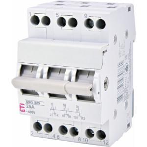 Переключатель нагрузки ETI SSQ 325 3P 25A 1-0-2 (00000024131)