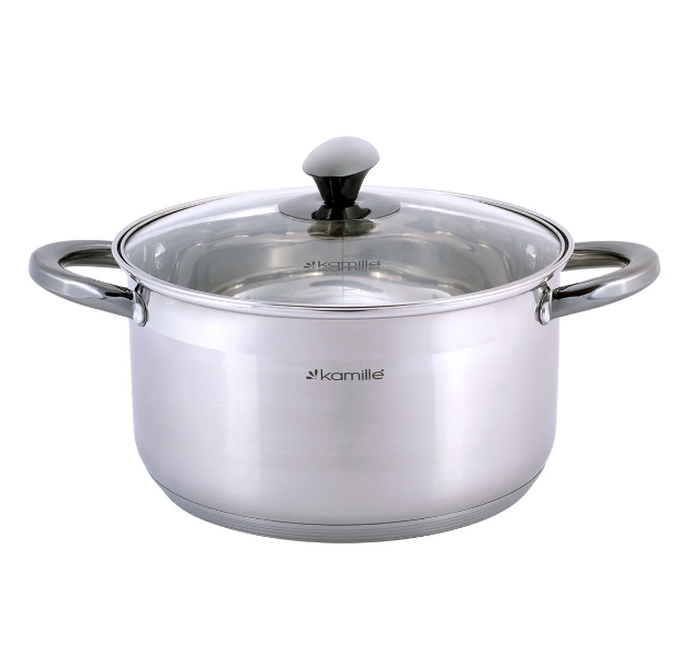 Каструля з кришкою Kamille 5 л (KM-4924)