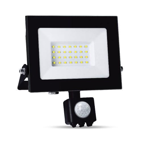 Прожектор світлодіодний ARDERO LL-2030ARD 30 Вт 6500K з датчиком руху Чорний (80023) - фото 2 Прожектор світлодіодний ARDERO LL-2030ARD 30 Вт 6500K з датчиком руху Чорний (80023) - фото 2