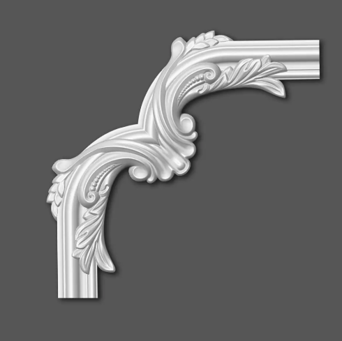 Элемент угловой полиуретановый Grand Decor HCR 517-3 жесткий (2281057350)