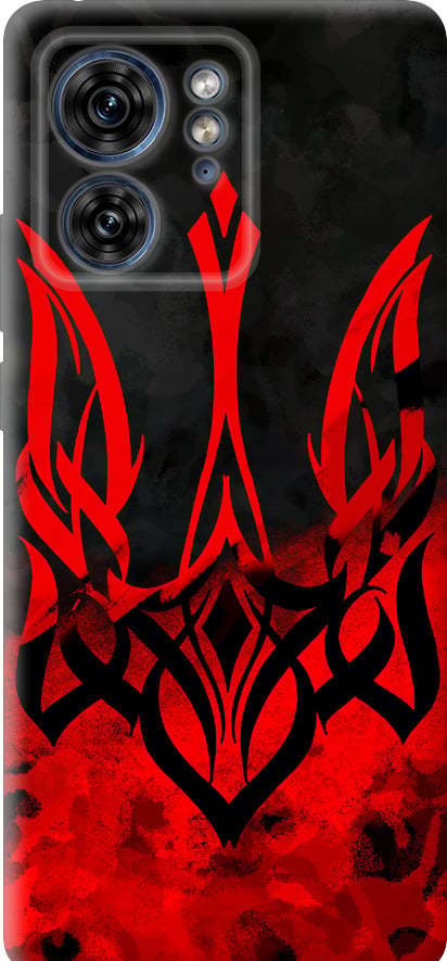 Чехол на Motorola Edge 40 Герб Украины v2 (5312u-3335-42517)