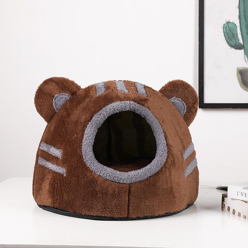 Домик для котов Taotaopets 569902 Bear house 33х33х30 см Brown - фото 2