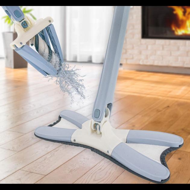 Швабра с автоматическим отжимом R99045 X-Type крестообразная 360° 110 см - фото 6 Швабра с автоматическим отжимом R99045 X-Type крестообразная 360° 110 см - фото 6