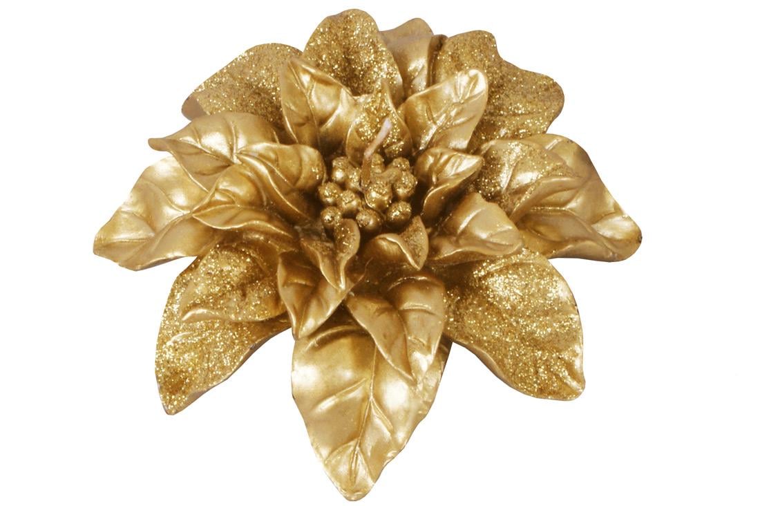 Декоративная свеча BonaDi Пуансеттия (Q00-137)