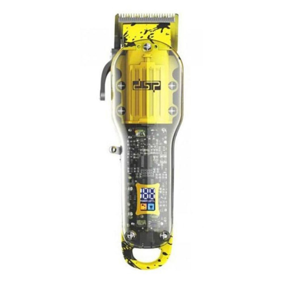 Машинка для стрижки волос DSP 90460 аккумуляторная с дисплеем и 4 насадками (23191062)