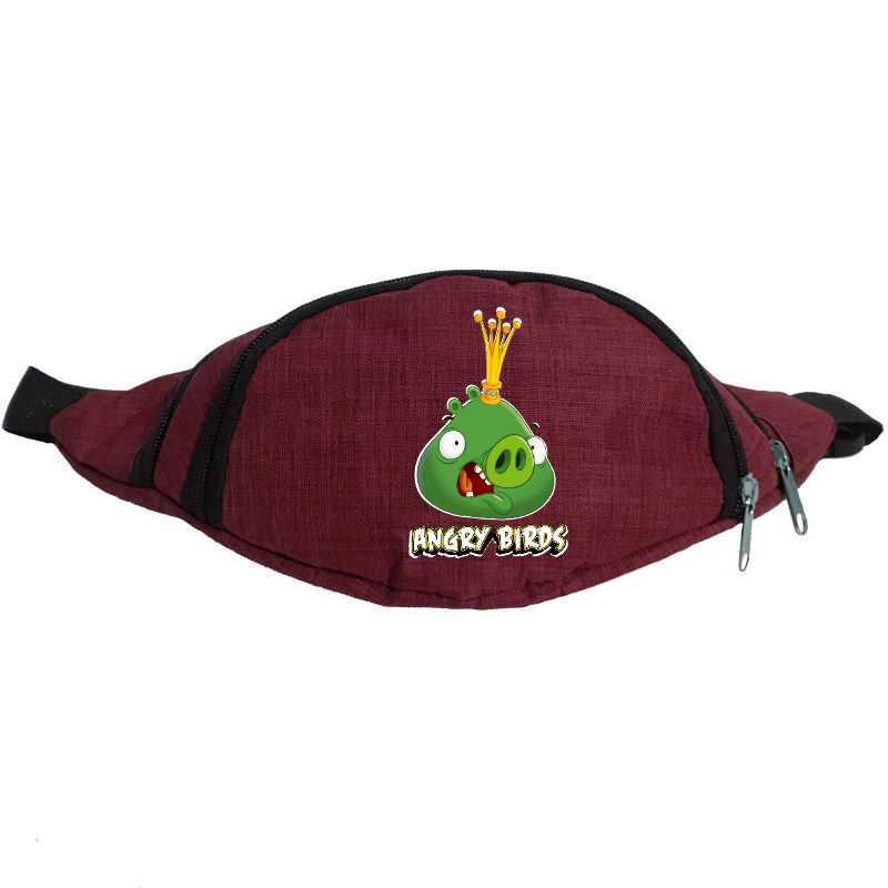 Поясная сумка-бананка Cappuchino toys Angry Birds 001 ANB 001 Красный (2064148304)