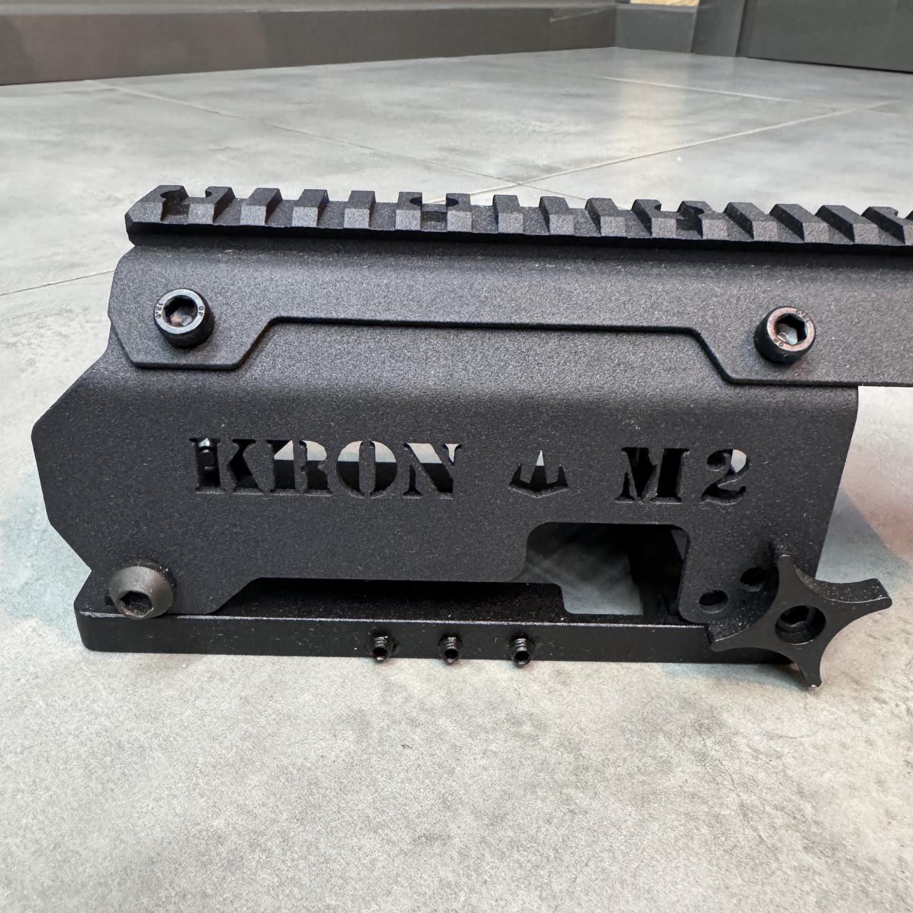 Кронштейн Крон для Browning M2 та Canik M2 з планкою Picatinny для встановлення різних прицілів. - фото 3 Кронштейн Крон для Browning M2 та Canik M2 з планкою Picatinny для встановлення різних прицілів. - фото 3