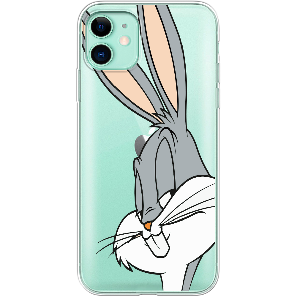 Чехол Boxface iPhone 11 Lucky Rabbit Прозрачный силикон (38184-bk81-38184)