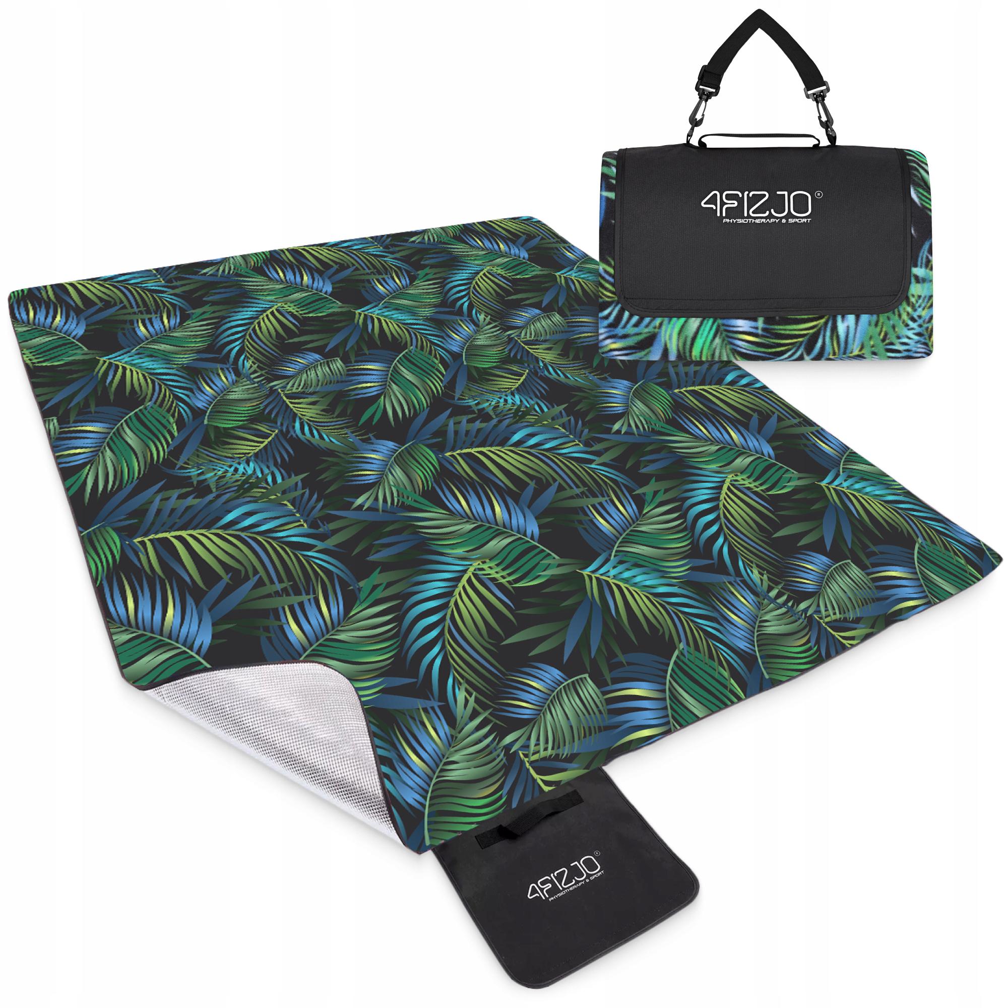 Килимок для пікніка та кемпінгу 4fizjo складаний 200x200 см (P-5905973405690)