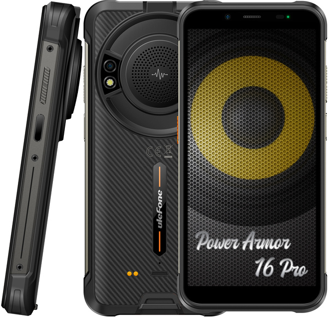 Смартфон UleFone Global Power Armor 16 Pro 4/64 Gb Black (1706460095) - фото 5