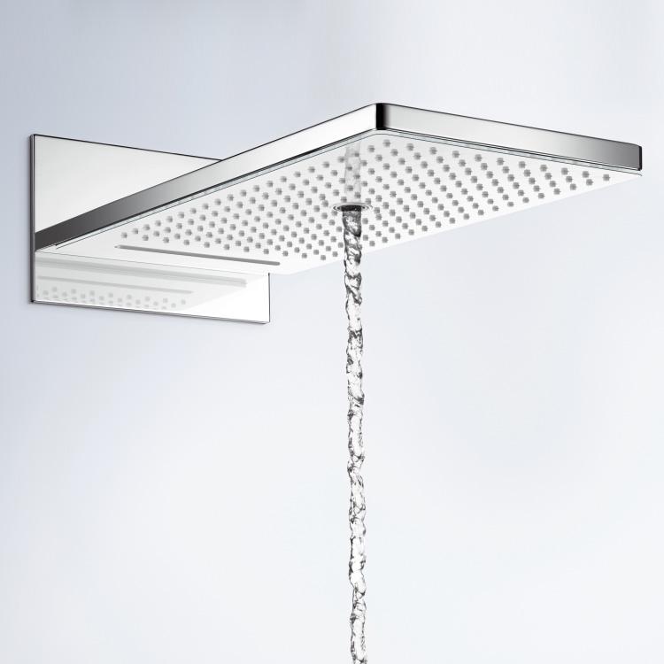 Душ верхній із кронштейном Hansgrohe Rainmaker Select 24001400 258 мм Хром (77997) - фото 7