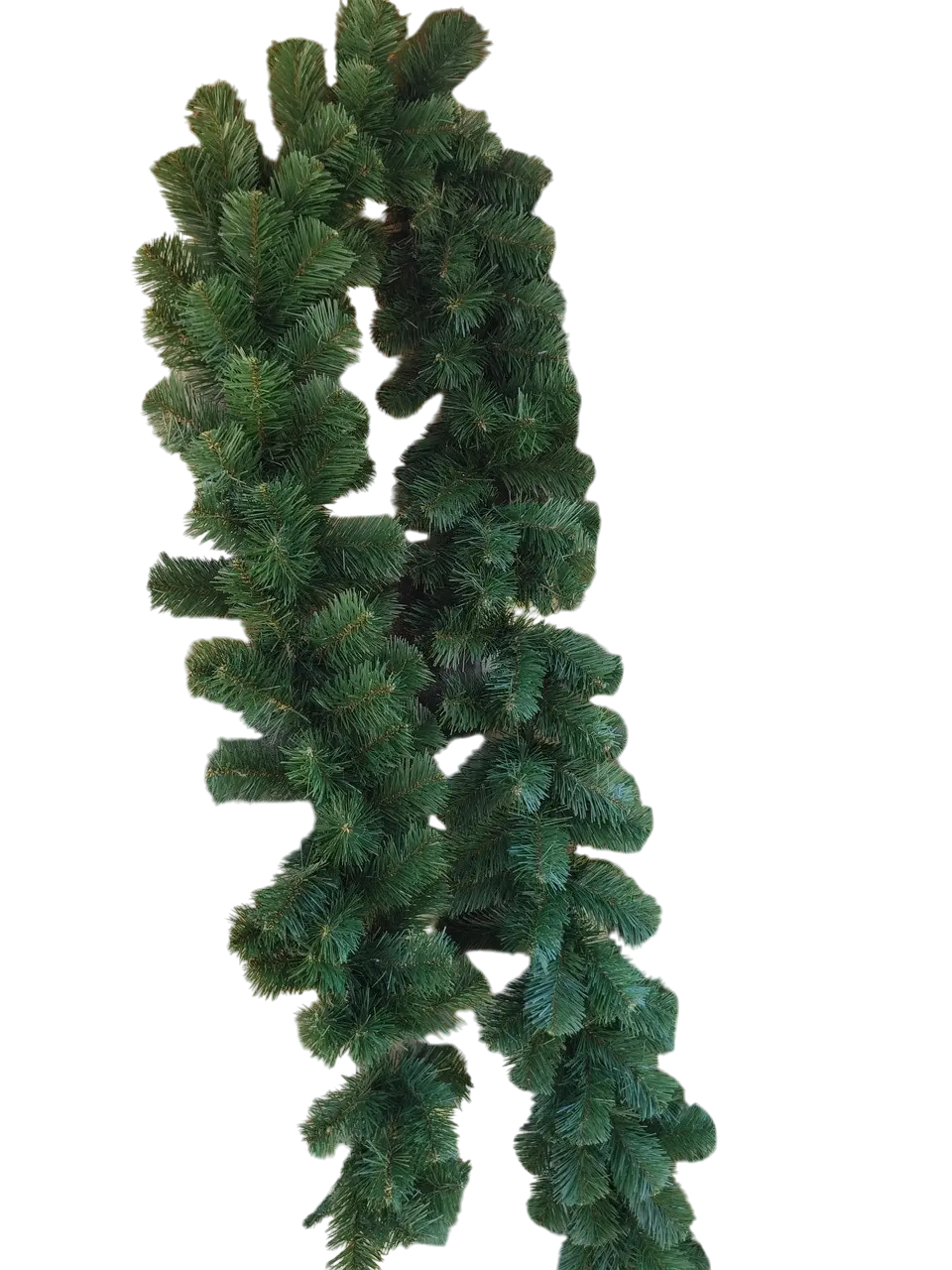 Хвойная гирлянда Карпатская на металлической основе 2,7м Зеленый (147-41-Гирл.Карп)