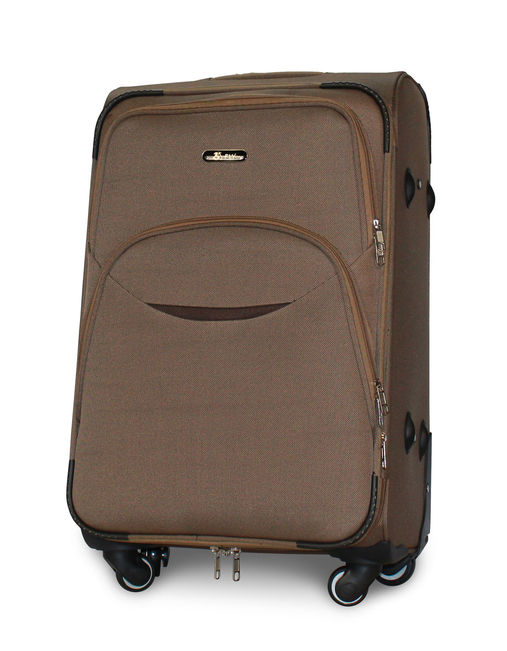 Валіза тканинна Fly 1708 середня на 4 колесах 64х43х27 см 60 л Бежевий