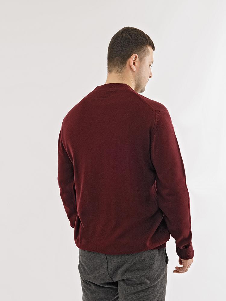 Гольф чоловічий ЦБ-00227308 р. 58 Бордовий (SKT000926100) - фото 3