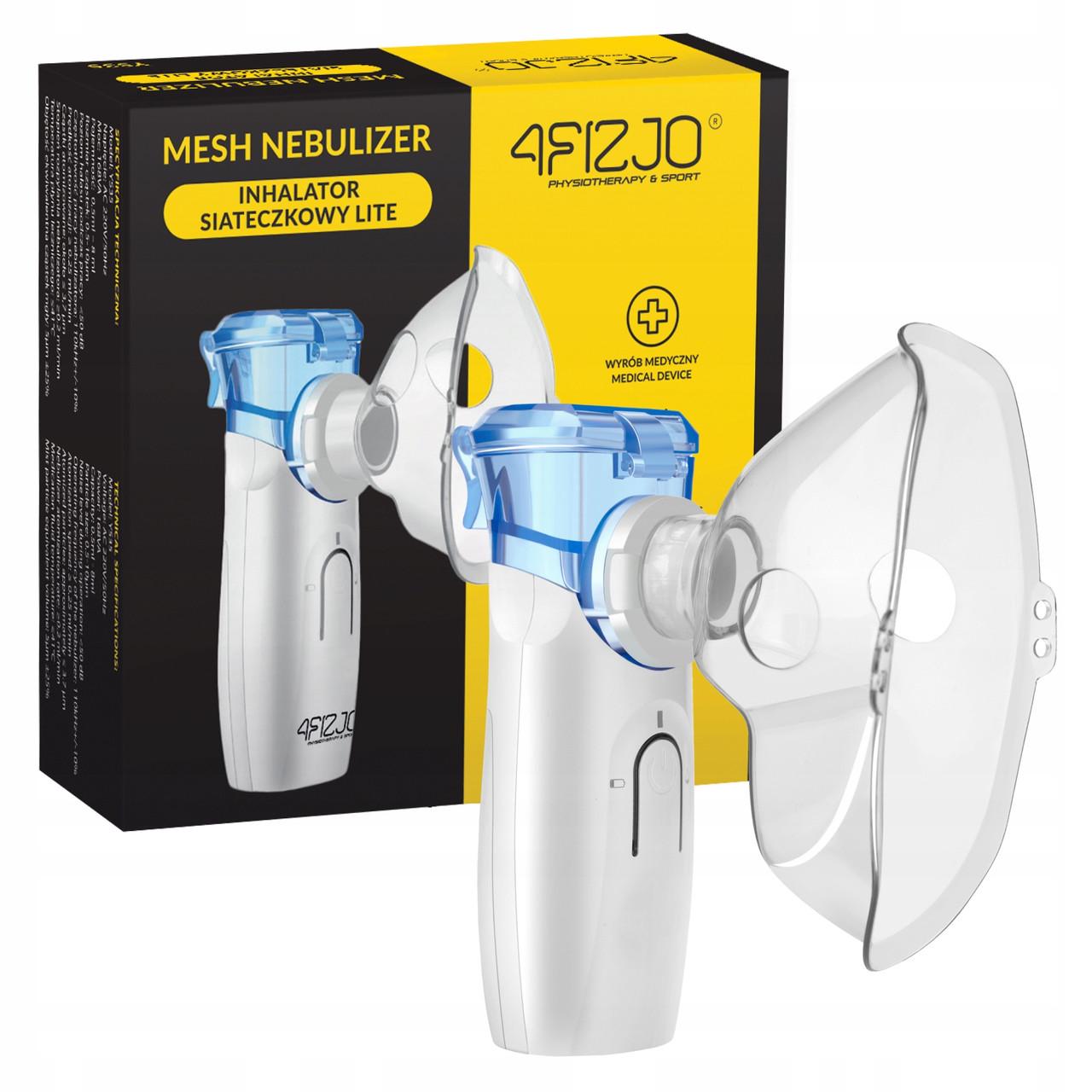 Інгалятор 4fizjo LITE Mesh портативний ультразвуковий (P-5905973402057) - фото 5 Інгалятор 4fizjo LITE Mesh портативний ультразвуковий (P-5905973402057) - фото 5
