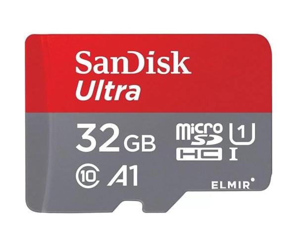 Карта памяти SanDisk Ultra MicroSDHC UHS-1 Class 10 32 Gb