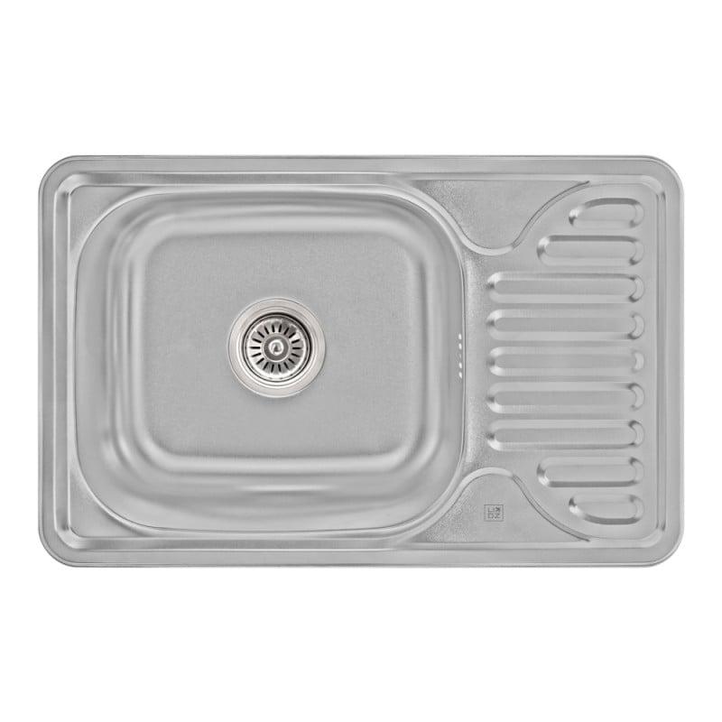 Мойка для кухни Lidz 6642 Micro Decor 0,8 мм (LIDZ664208MICDEC)