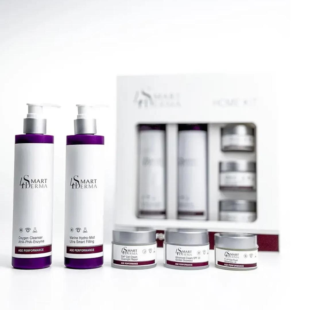 Набор косметики Smart4Derma AGE PERFORMANCE HOME KIT