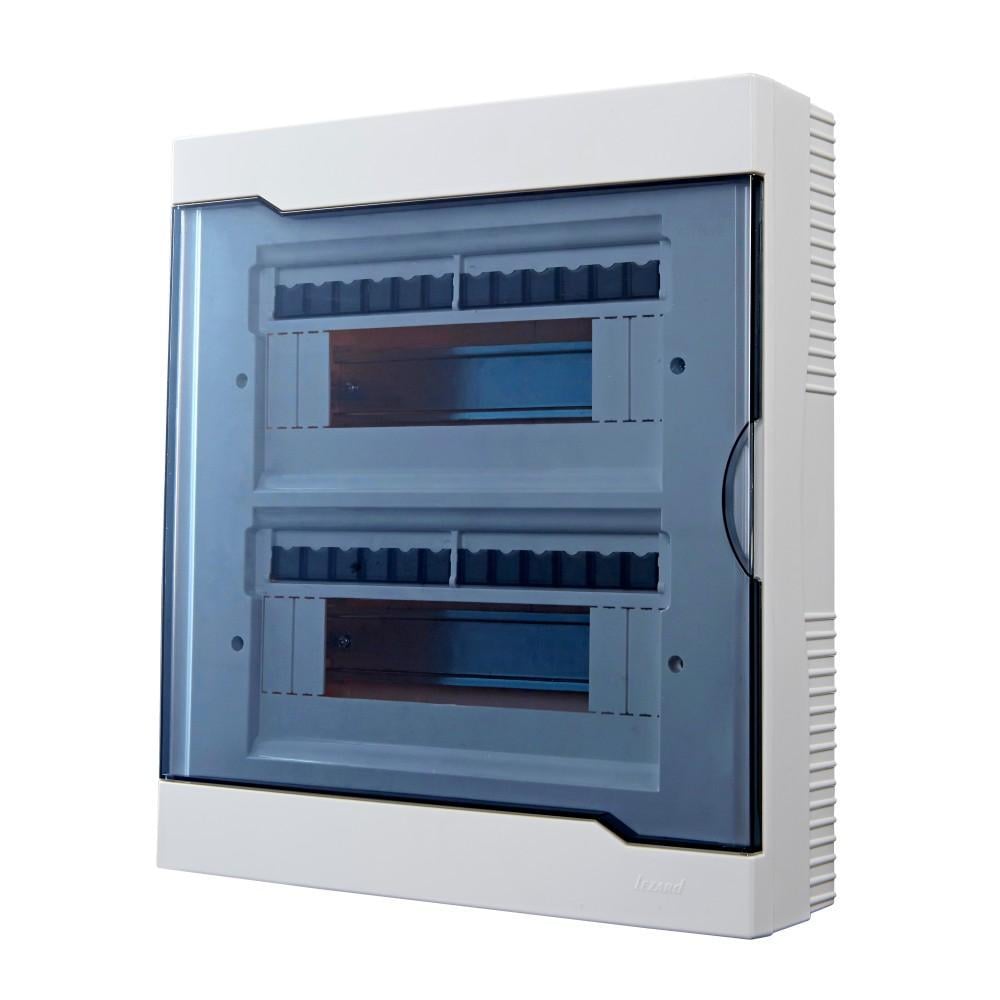 Щиток навесной Lezard пластиковый на 24 модуля Белый (23811956)