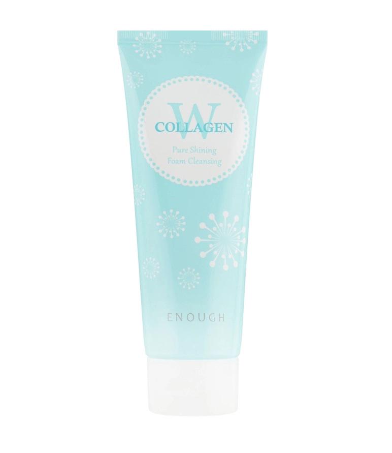 Пенка для умывания W Collagen Pure Shining Foam Cleansing Enough 100 мл (8809474494801)