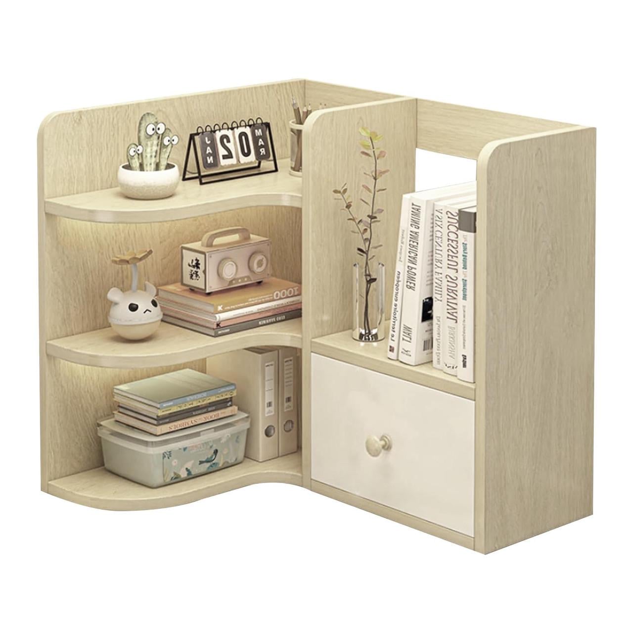 Полка-надстройка настольная из дерева Феларион бланже-зефир (АКД-00310120)