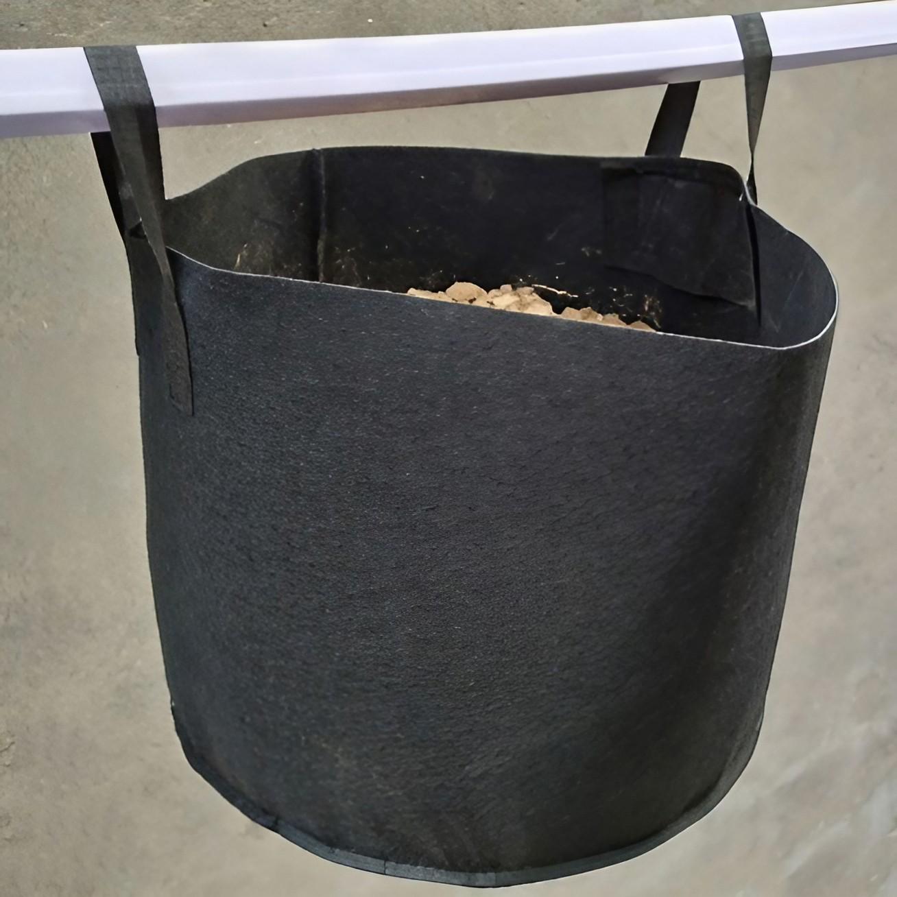 Мешок-гроубег плантаторный для выращивания рассады клубники/картофеля подвесной 38 л (PRTMSD-BLK-0857) - фото 3 Мешок-гроубег плантаторный для выращивания рассады клубники/картофеля подвесной 38 л (PRTMSD-BLK-0857) - фото 3