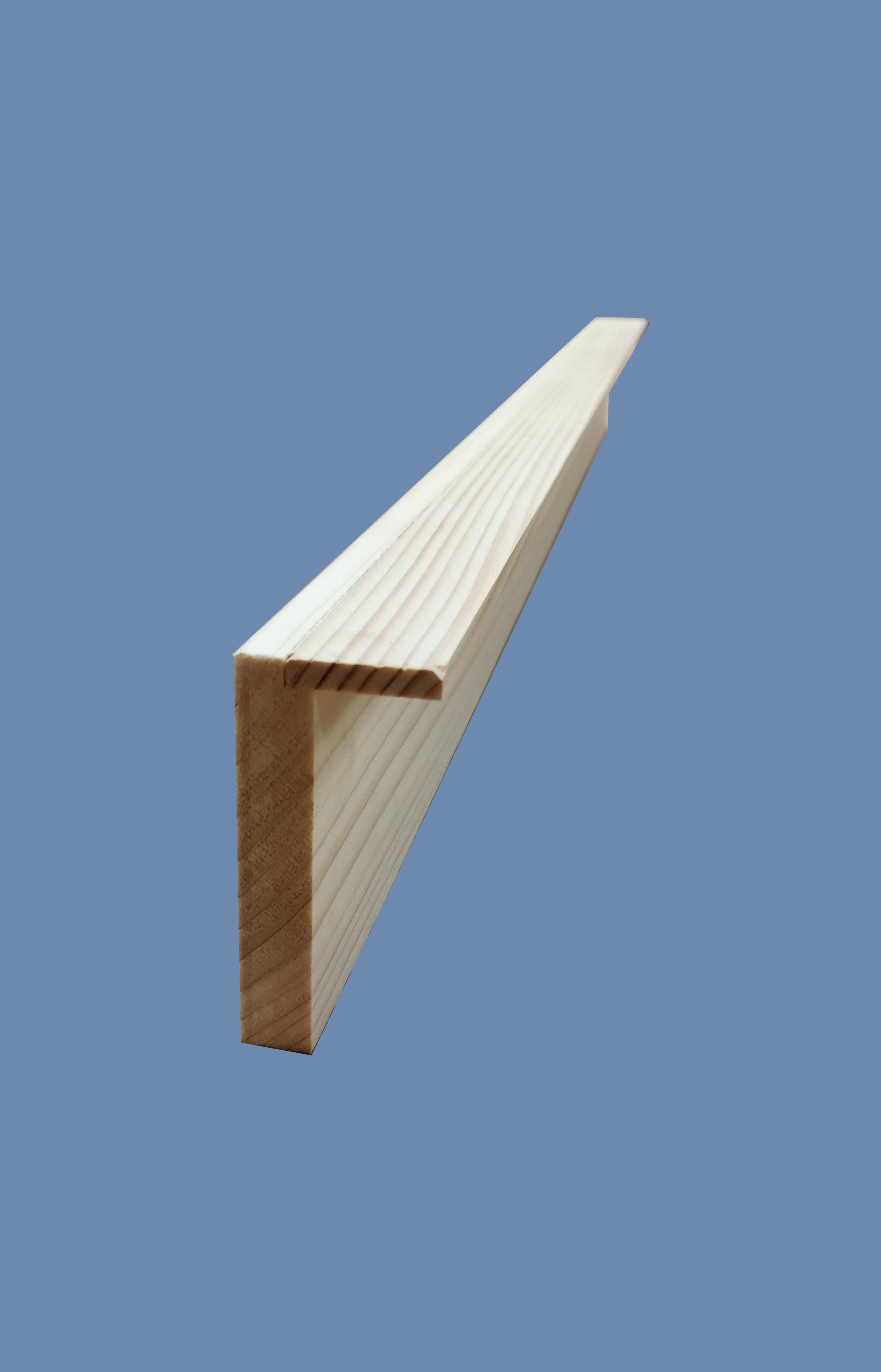 Лиштва телескопічна ALEDRO смерекова під фарбування 2200х70х15 мм (29157097) - фото 2 Лиштва телескопічна ALEDRO смерекова під фарбування 2200х70х15 мм (29157097) - фото 2