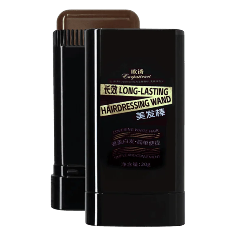 Консилер для зафарбовування сивини з щіткою HairConcealer Коричневий (2453)