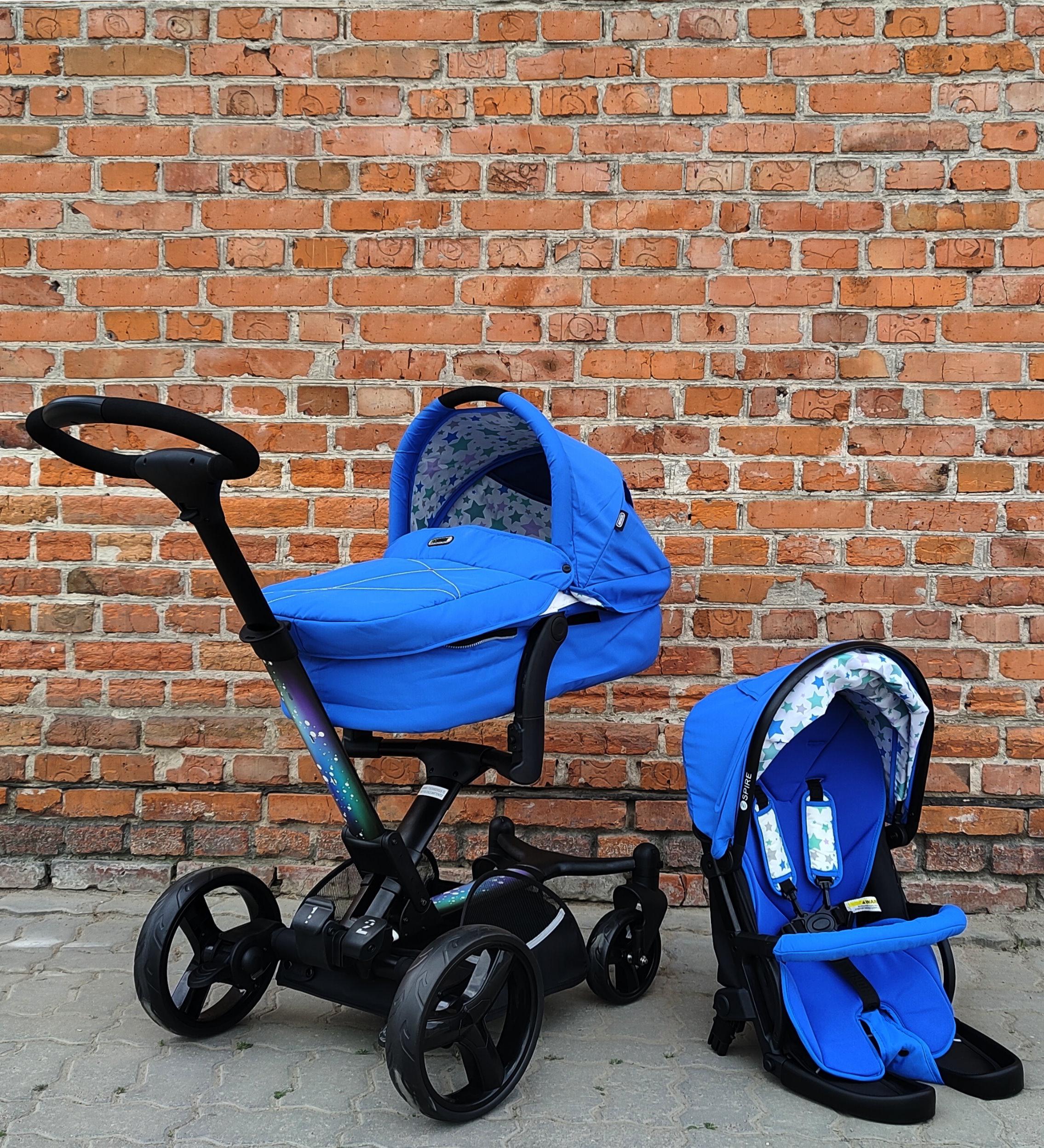 Коляска Eichhorn Stroller Inspire 2в1 Голубой - фото 2