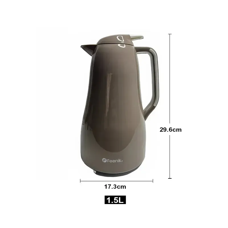 Термос кувшин Feenik DK-150 із ручкою та скляною колбою 1,5 л (M160231) - фото 4