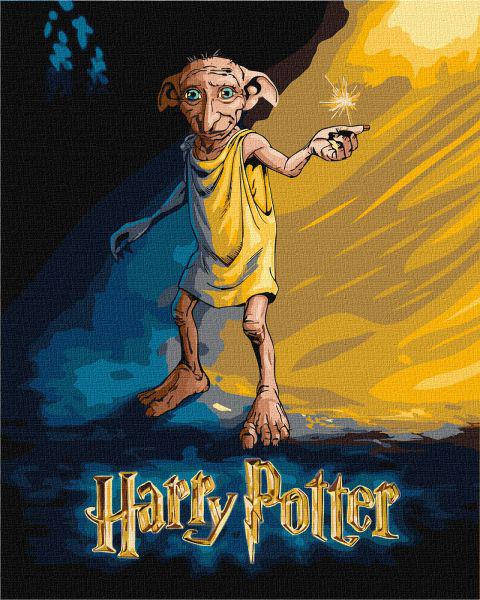 Картина по номерам Ideyka Harry Potter Постер с Добби 40х50 см (Id-KHO5221)