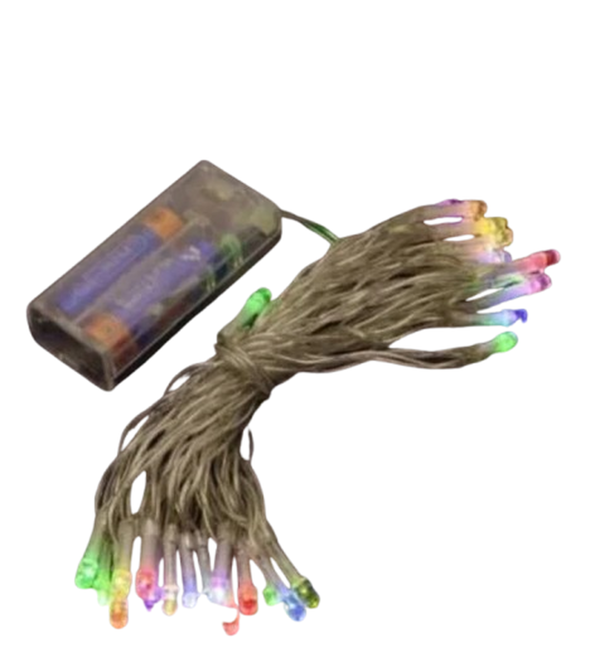 Гирлянда LED RJ-06 Lamp на 2 батарейках 30 лампочек 4 м Разноцветный (3415) - фото 2