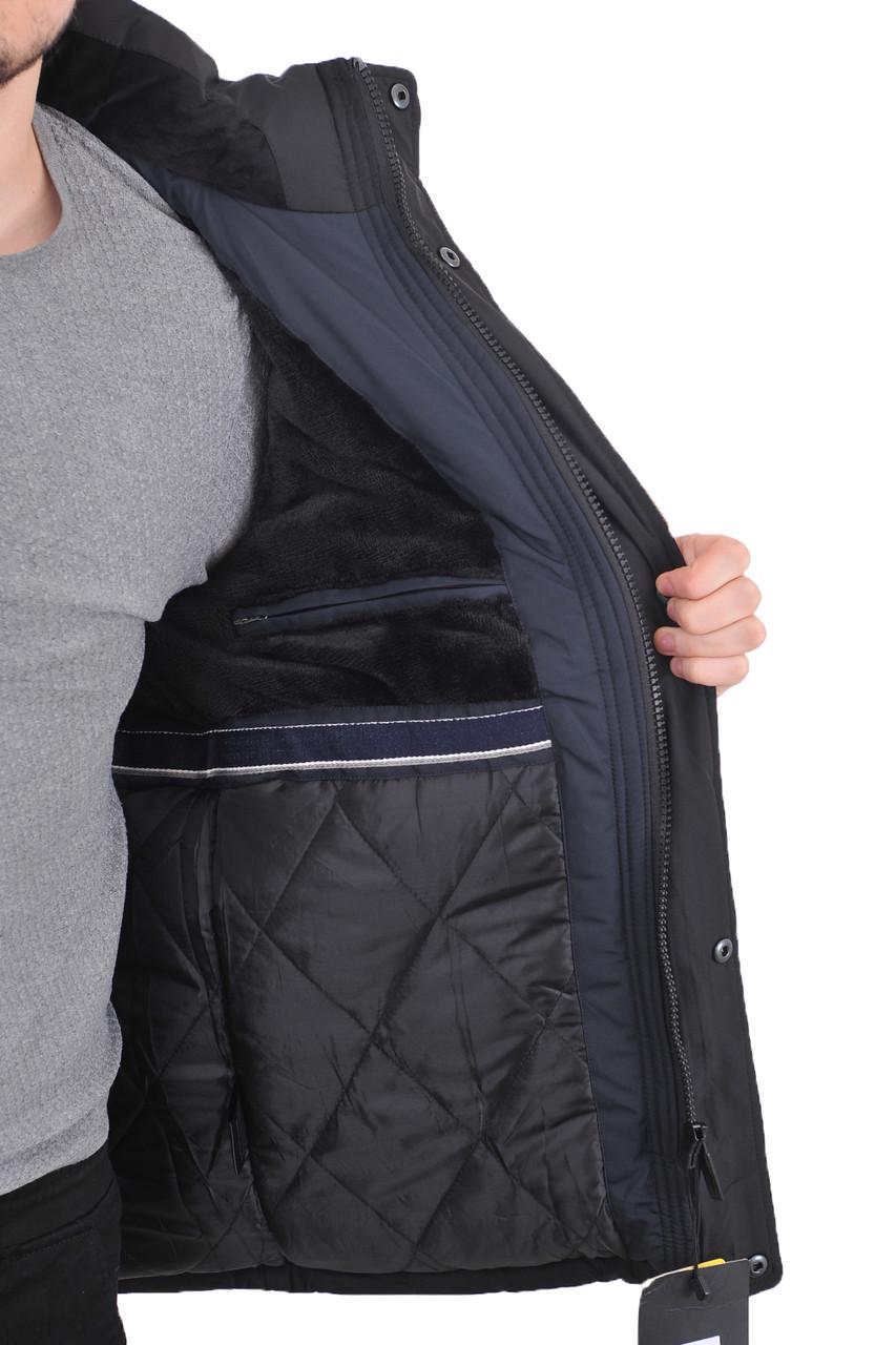 Куртка зимова чоловіча RZZ 22-201 Чорний (22-201_43_56) - фото 5 Куртка зимова чоловіча RZZ 22-201 Чорний (22-201_43_56) - фото 5