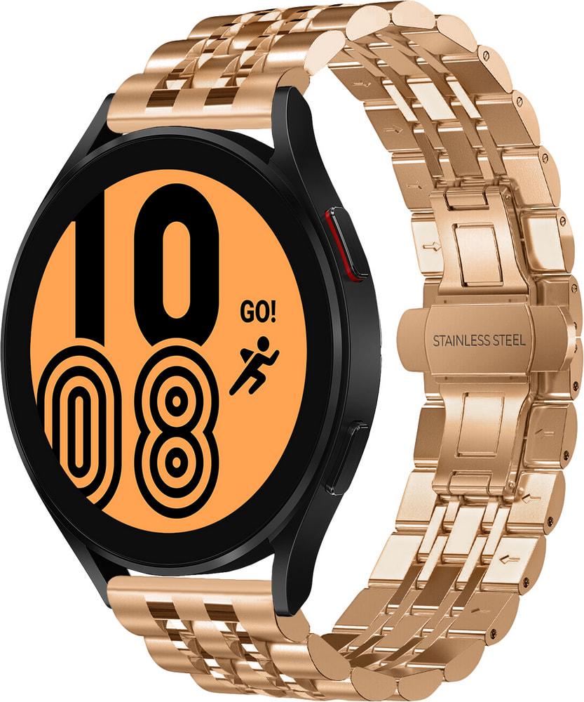 Металлический Ремешок Spinye для Galaxy Watch 4 44 мм Rose Gold (26993-27)