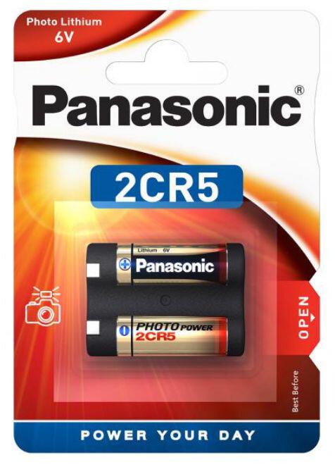 Батарейка литиевая Panasonic Photo Lithium 2CR5 2CR-5L/1BP 6V (25993653)