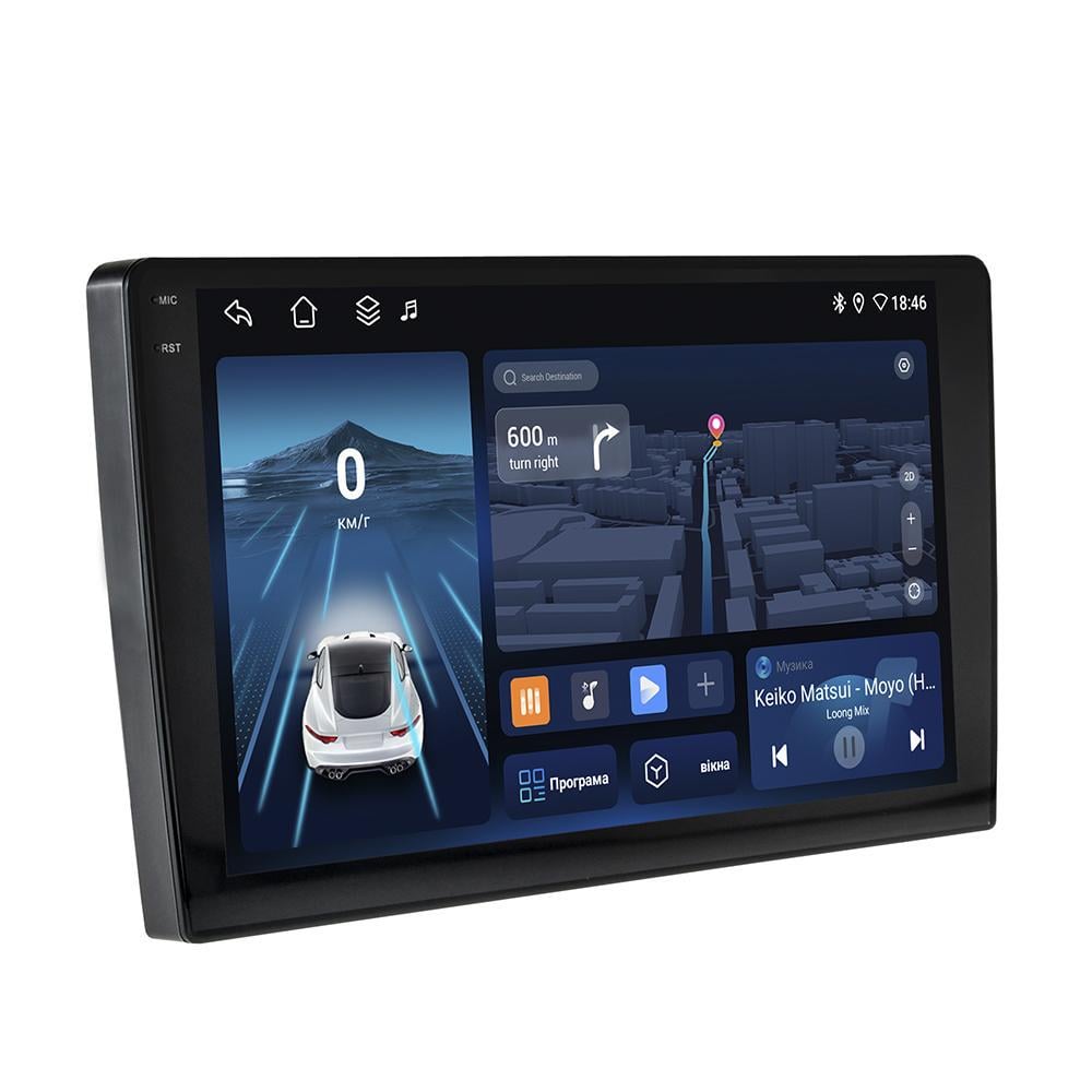 Автомагнітола 9" Cyclone C9-009 4x64 4G 2K