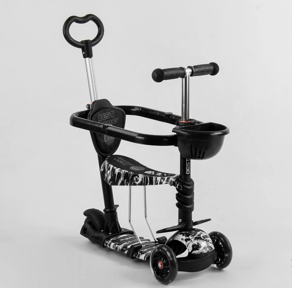 Самокат трехколесный Best Scooter 5в1 Абстракция (S 0203)