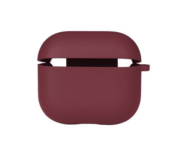 Чохол Silicone Case with microfibra для Airpods 3 Rose red